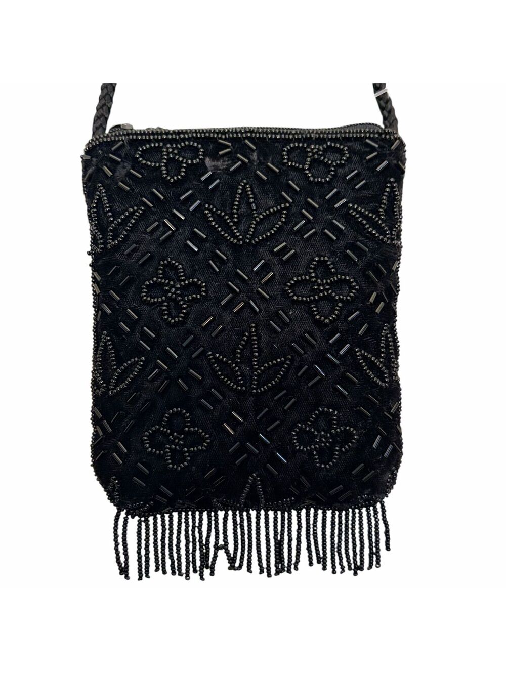 Beaded velvet bag whimsigoth vibes